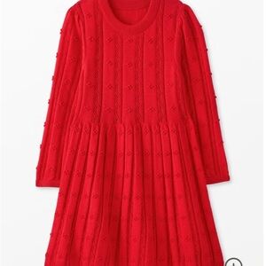 Hanna Andersson Sweater Dress Christmas